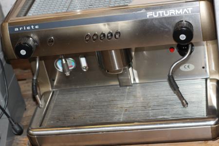 Furtumat Arite 1 grp. Espressomaskine, serviceret og virker fint, altid kørt med kalkfilter