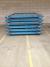 3 pieces. transport cages for trucks with a 15 mm bottom plate B D 180 cm 150 cm, can be stacked and folded together