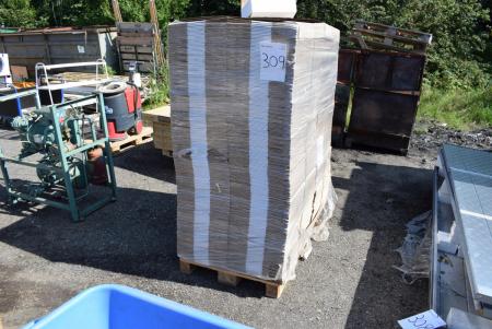 Pallet with cardboard boxes L 38 x W 30 x H 12 cm, 800 pcs.