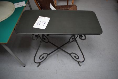 Metal table, B 110 cm