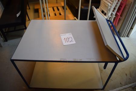 Sliding table 102 x 110 cm