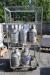 Transport cage + 5 gas cylinders for truck