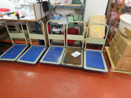 5 pieces of trolleys 45x75 cm