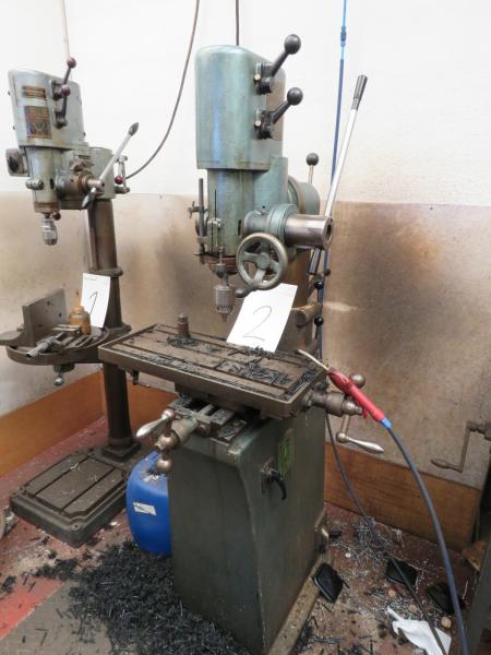 Arboga Column drill with cross table 565x250 mm.