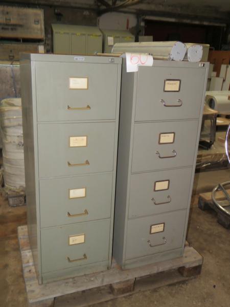 File cabinet 2 pcs. B 46xH132xD74 cm.