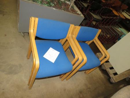 Mødestole "rabami" 4 stk model L3070.