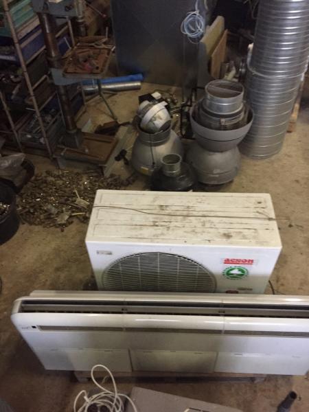 Air conditioner, Aeson, liquid 407 C, well-suited to shop