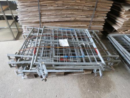 Pages for pallet cage 10 gables / 2 pages incl. 1 pallet