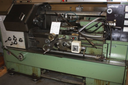 Horizontal lathe, Traub, Galicop. Hydraulic roughing and shifting + accessories
