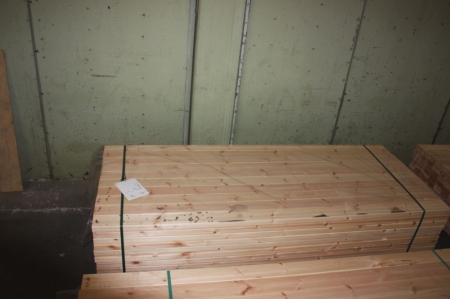 App. 240 meters wood beams 45x95mm