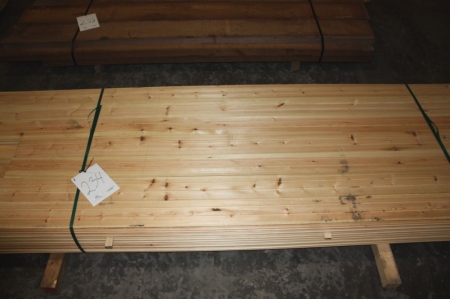 App. 28m2 floorboards 21x140mm