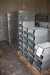 3 palletts with galvanised steel boxes, app. 103 units