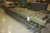 2 driven roller conveyors with control panel, 1000 mm x 12 m in total