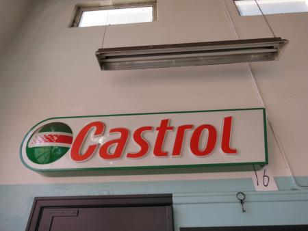 Castrol skilt 200x45 cm.