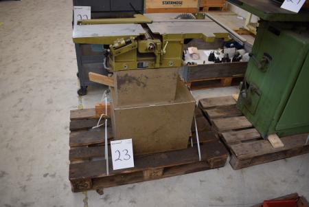 Combined machine, circular saw, shaper, jointer / planer