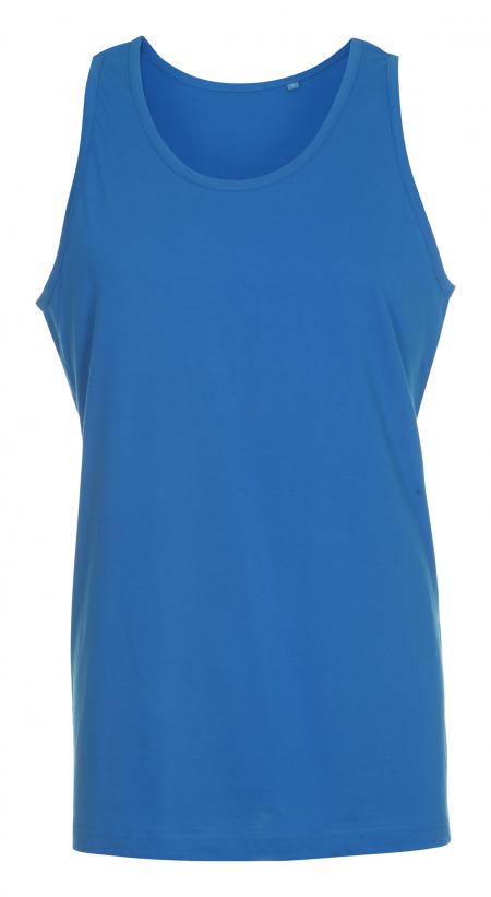 Firmatøj unused without pressure: 45 pcs. T-shirt without sleeves, Round neck, turquoise, 100% cotton, 15 M - 15 L - 15 XL