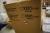 Box mit 6 Stück. frostsicheren Kunststoff-Boxen + Rubbermaid FG9G5700WHT ProSave sicher