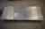 Rustfri bordplade 80 x 185 cm
