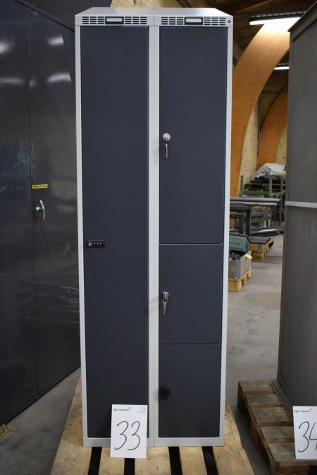 Unused wardrobe steel cabinet 194x60x55