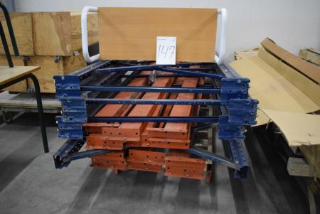 Pallet roll 12 vangs and 4 sides.