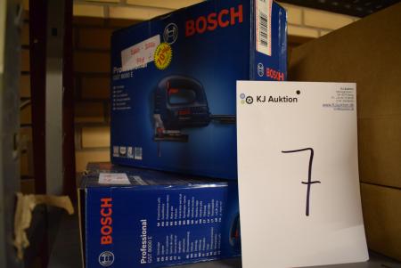 2 pcs Bosch professional jigsaw GST 8000e Vejl.pris 872 paragraph
