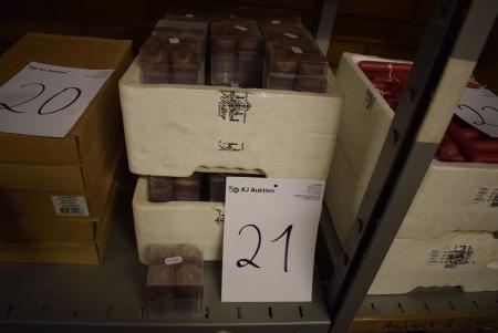 47 Kisten von 16 Teelichter Richtpreis. 49 kr Absatz