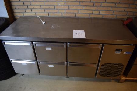 Coolers m. 6 drawers, stainless steel 70 x 176 cm, ID no. Electrolux