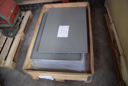 Steel plates for backing