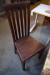 Dining table in wood m. 7 chairs