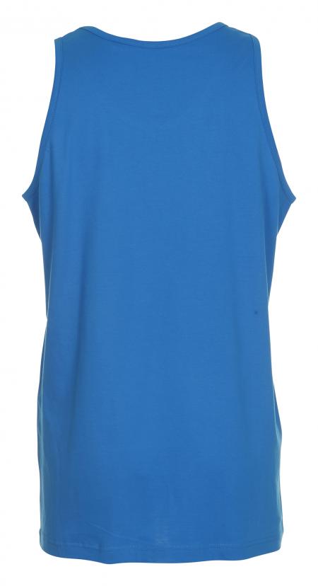 Firmatøj unused without pressure: 40 pc. T-shirt without sleeves, Round neck, turquoise, 100% cotton, 5 S - 15 M - 15 L - 15 XL