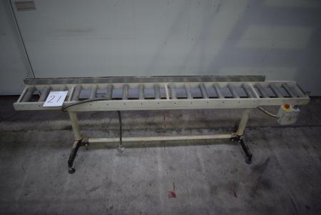 Sliding table B 25 L x 250 cm. Band defect