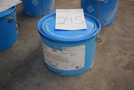 10 liter of paint RAL 7035, 25 Fontecrul