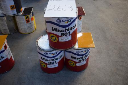3 x 4 L Machine paint, RAL 2049 T