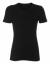 Firmatøj ohne Druck ungenutzt: 34 Stk. LADY T-Shirt mit V-Ausschnitt, schwarz, 100% Baumwolle. XL