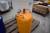 Copper kettle m. U gas bottle / content