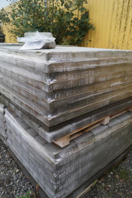 RBR coating stone 4 pallets. 10 layers of 125x96 cm.