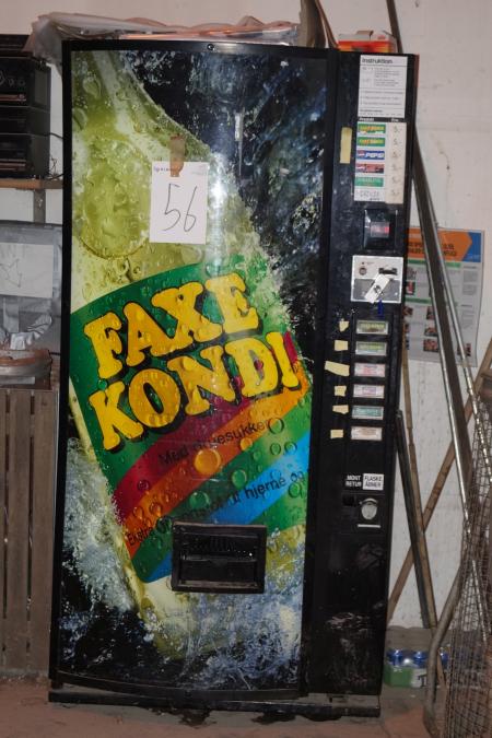Sodavandsautomat Dixia-Narco uden indhold.