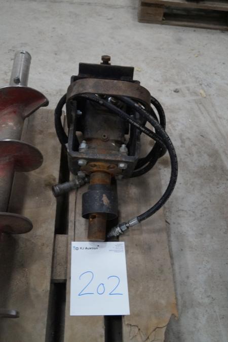 Hydraulic motor for ground drill.