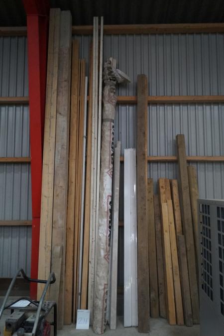 Verschiedene Holz bis 420 cm.