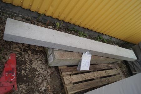 Beton überträgt 10 cm.