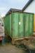 Container with large diesel generator HIMOINSA 744 arb. Timer 100 KWA, is only installed as emergency power plant, in addition, Diseltank 150x150x70 cm. control cabinet,