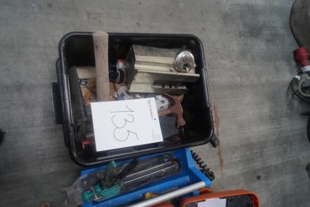 Various tools, leveling rotary laser NA824.