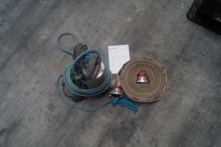 Dive pump with hose Flotec Biox300 / 10AUT. 300 liters / 1 lift height 11 meters.