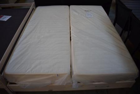 Double bed 160 x 200 cm, solid pine