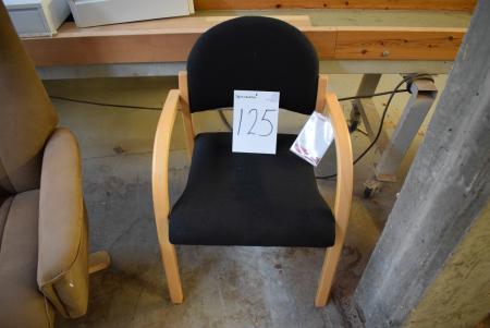 Chair, model Berlin with armrests, beech