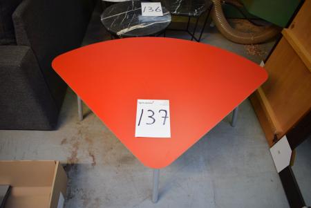 Table red laminate