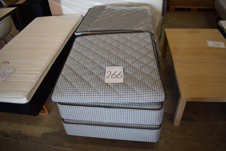 2 pcs. mattresses incl. mattress 90 x 200 cm / each
