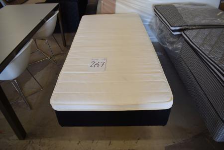1 piece. box mattress incl. top mattress 90 x 200 cm