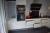 Ausstellungsküche, lackiert Venezia Hochglanz handleless mit allen Geräten, neuen Preis kr 180,701. -. siehe Beschreibung