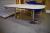 Tabelle 100 x 180 cm, weißes Laminat